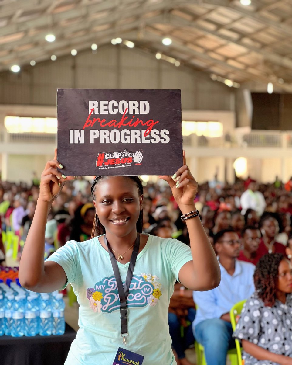 Rita_Arinaitwe's tweet photo. We are ready to bring this home. 🥰🥰 
We will be breaking the world Guinness Record as we #ClapForJesus #ClapForJesusWorldRecord https://t.co/Zqw0UGbxIG