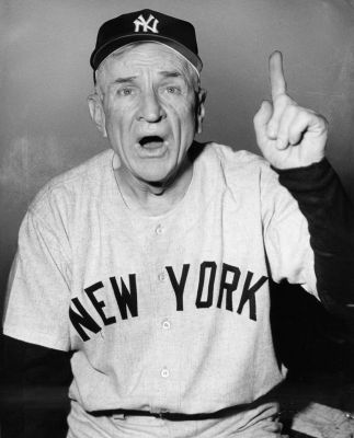 #NewYorkYankees legendary manager #CaseyStengel, born today in 1890, once said, “The trick is growing up without growing old.”  We officialoldfarts.com agree.  That’s why The Old Farts Club of America™ is for “the young at heart.”