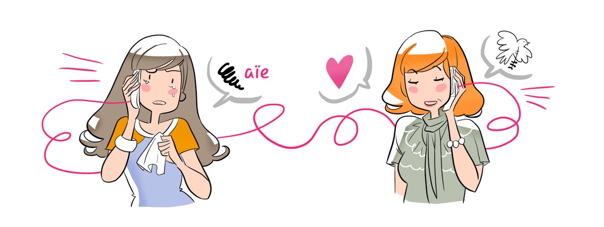 MartinMady's tweet photo. Allo Mom? #illustration #madymartinillustration #callingmom https://t.co/lUMDqVIE99