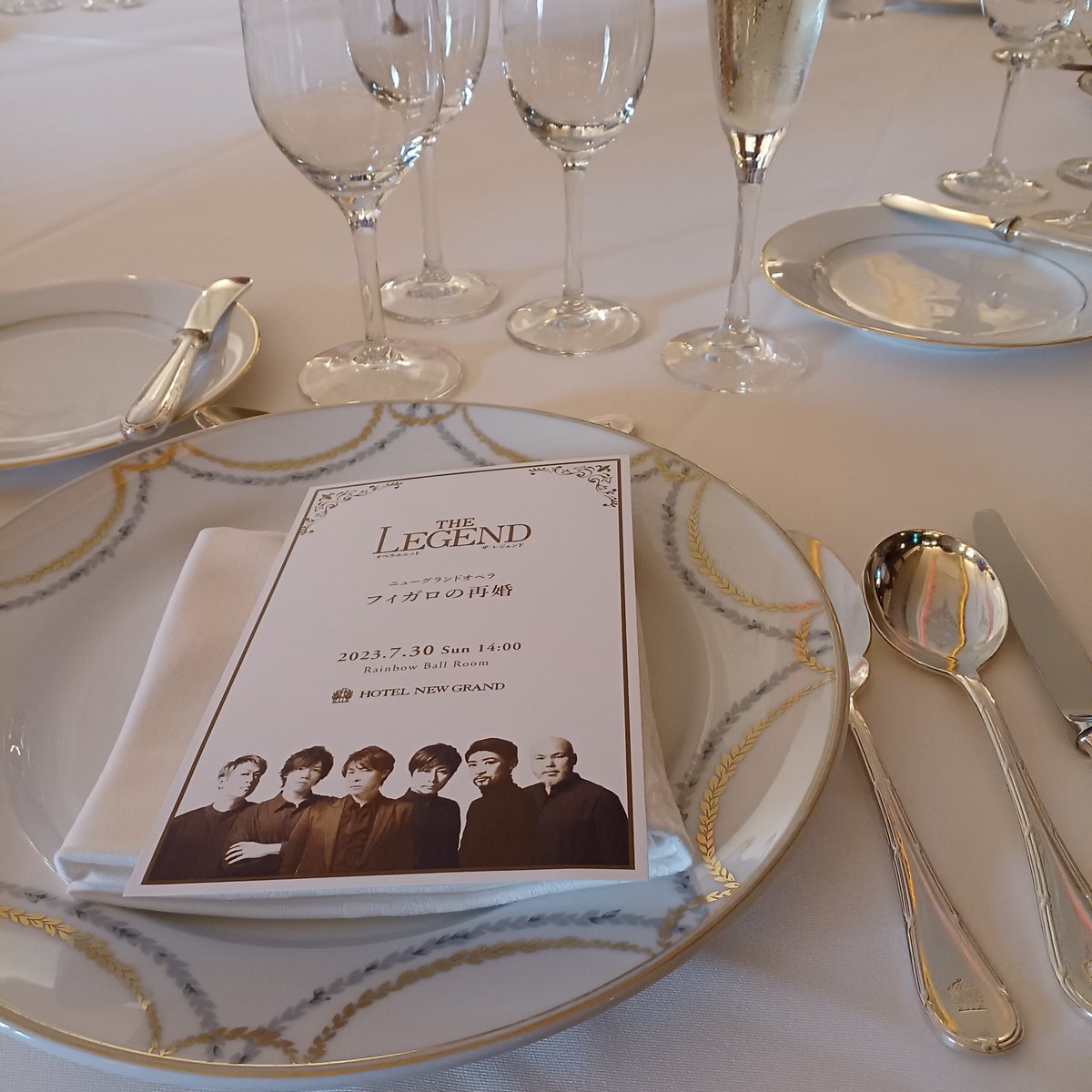 ニューグランドバージョン
フィガロの再婚
とっても楽しかったです#LEGEND