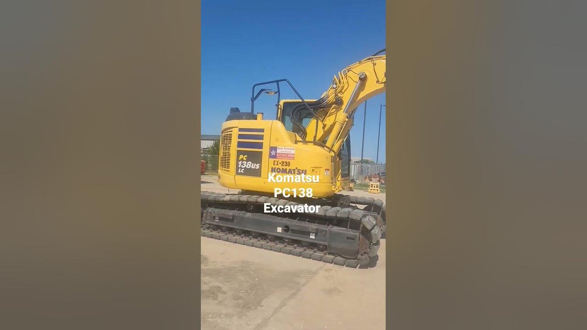 HeavyEquipGuy's tweet photo. Heavy Equipment Komatsu PC138 with Rubber Tracks: The Best of Both Worlds #Komatsu #pc138 #rubbertracks #heavyequipment #constructionequipment https://t.co/px2rqjmBc4 https://t.co/ss09zyjYNg