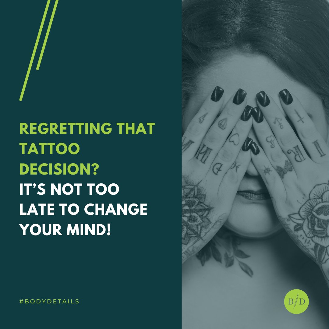 BodyDetails's tweet photo. Regretting that tattoo decision
.
Or call us directly → 866-332-2639
.
#BodyDetails #laserskinrejuvination #laserskincare #skinlasertreatment #chemicalpeelsface #chemicalpeels #antiaging #scarreduction #scarremoval #acnescars #nonsurgicalfacelift https://t.co/zNi5ba05WX