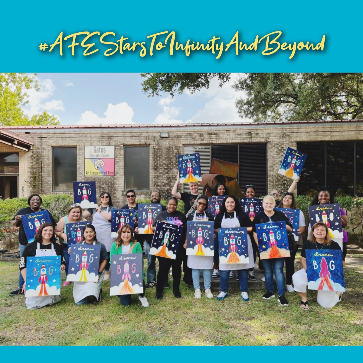 AFE_Stars's tweet photo. You all are stars, don't let anyone or anything steal your shine!!💫
#BuiltToBeAStar
#AFEStarsToInfinityAndBeyond
@PrincipalSYoung https://t.co/9w4fafvGd8