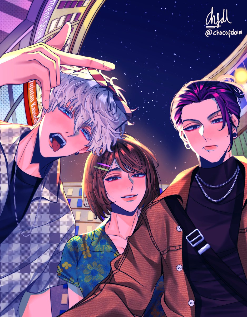 chocofdaini's tweet photo. One of my fav trio 🥺🥺💕💕

#呪術廻戦  #JujutsuKaisen  #ArtistOfindonesia #artidn https://t.co/VWPUM8smTy