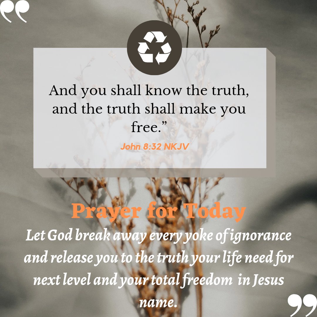 OlfemSamuel's tweet photo. I receive divine insight through the truth of God's word in Jesus name.
#declare
#happysunday
#pft2023
#olfem https://t.co/BlBx5NhE9V