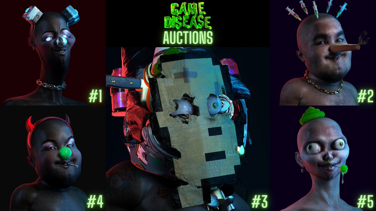 The GD$ Bonanza is getting out of hand... Have you seen this frenetic rush yet? I assure you won't be feeling void... 🤮

These dazzling and magnificent pieces are going to be auctioned for our native GD$ token starting Monday, 31 July at 11 am EST

Find out more below 👇