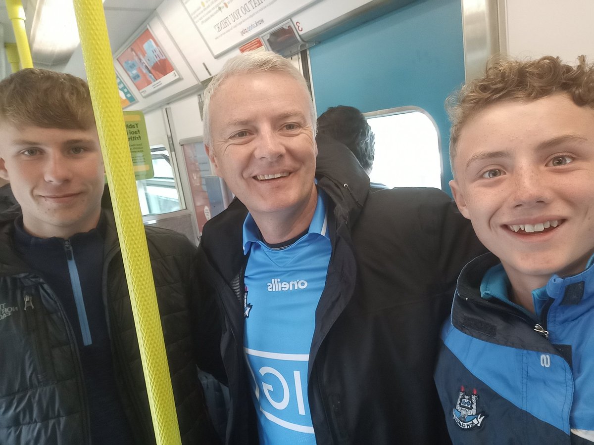 On our way to Croker. Up the Dubs!!
#FanWall