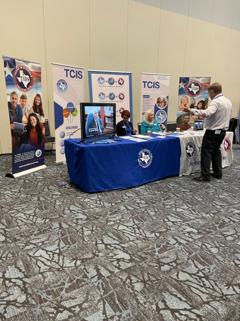 Busy times at the #IBGC2023 .  Thanks for keeping us busy at our booth!  <a href="/TexasIB/">Texas IB Schools</a>.