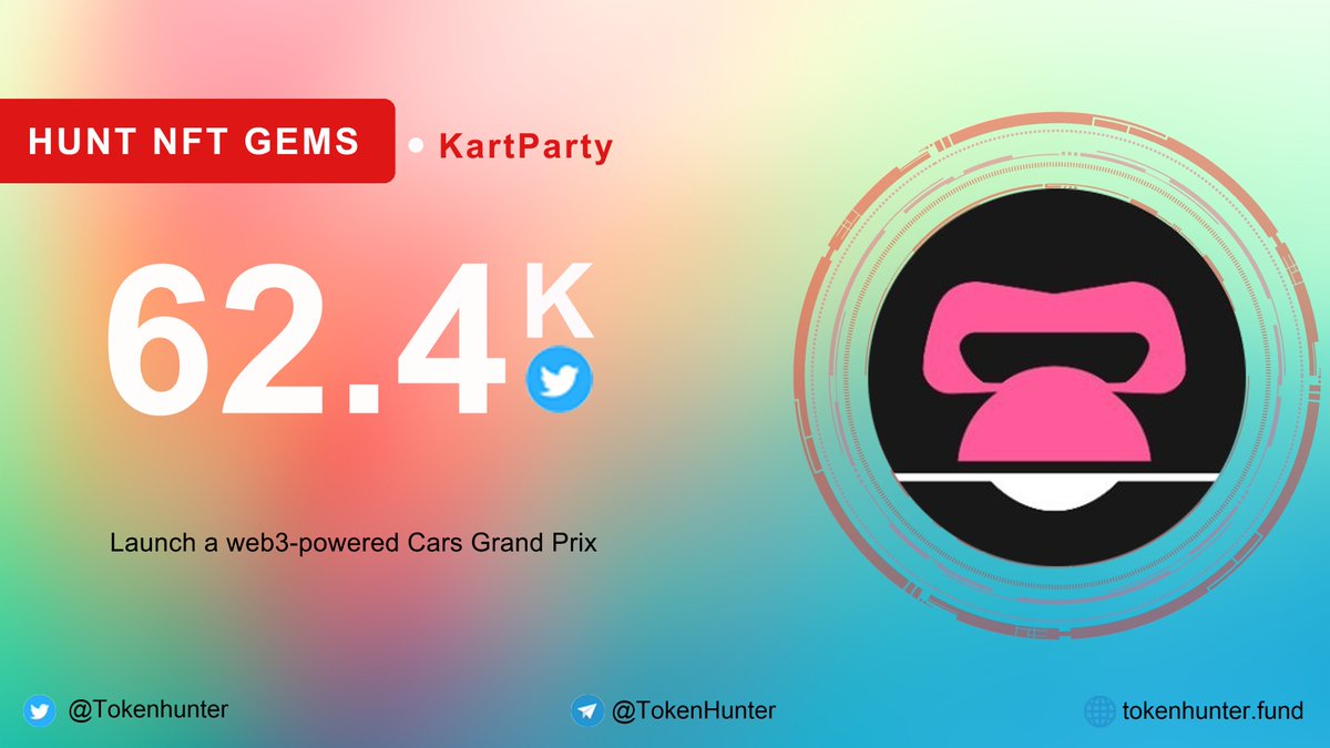 🌈HUNT #NFT GEMS 📷@KaKarbom 😍Twitter：62.4K 🔥-Launch a web3-powered Cars Grand Prix- ❤️Let's look forward to its update together......