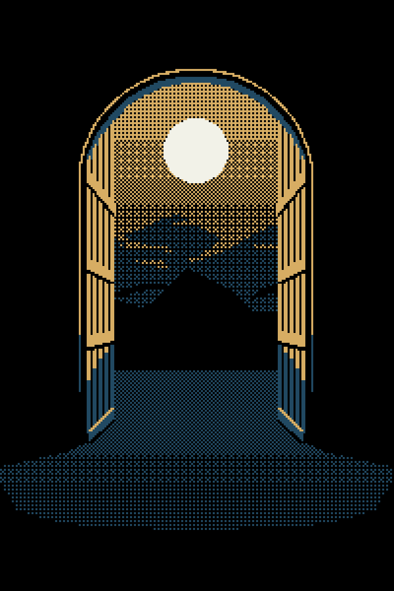 faivem05's tweet photo. Ga ⚪️

Live now on @exchgART 

50/50 ed. , Collect for 0.1 #Sol , link below.

Rts appreciated💙

◽️望み
hope.

#pixelart #digitalart #ドット絵 https://t.co/2DN6OJojrx