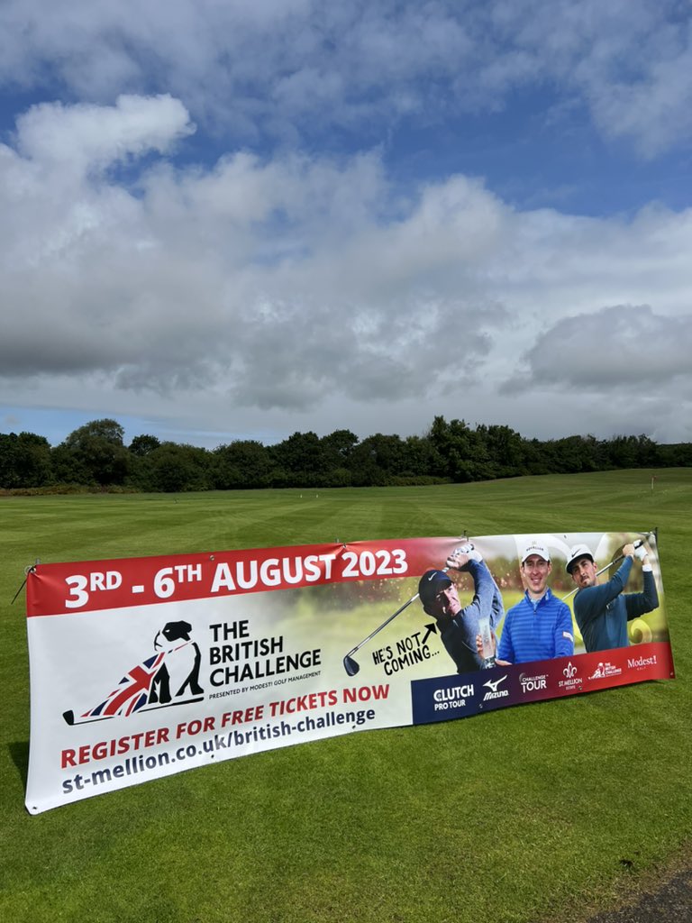StMellion's tweet photo. Book your FREE Tickets now https://t.co/ZbPHJf6Lwa

#sharpiepen #needsmust #britishchallenge

@Challenge_Tour @clutchprotour @modestgolf https://t.co/PQtBdDZ9kz