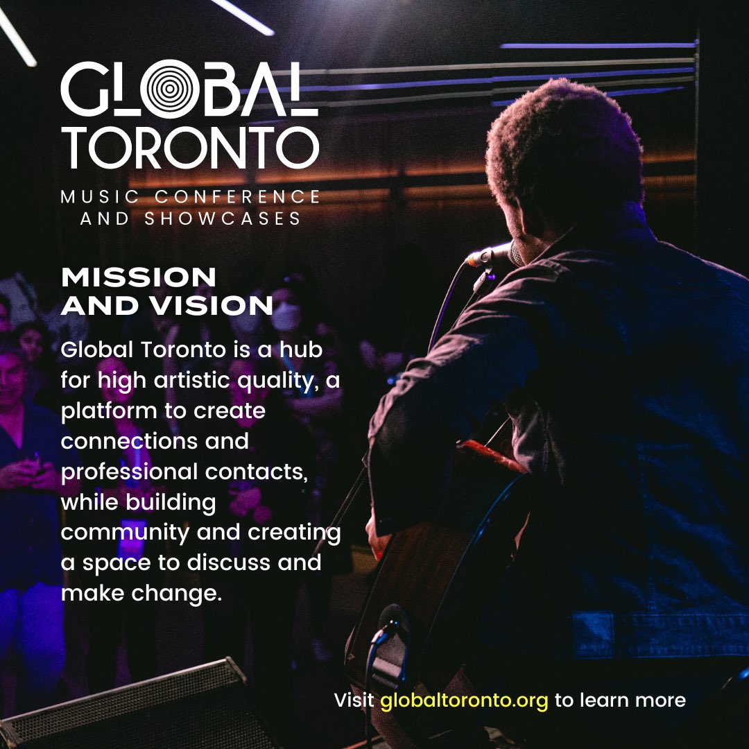 GlobalTOMusic's tweet photo. Global Toronto serves the music ecosystem of artists, arts professionals, and leaders who want to learn, discover, grow, and connect in the global music industry.

Register Here: https://t.co/a6gvR9keDc https://t.co/ZUnV2n1Xcj