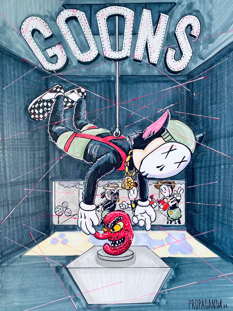 Goonz Comic #07:  
'The Heist'  

Written and illustrated by the <a href="/Goonz_World/">Now badbad</a> community