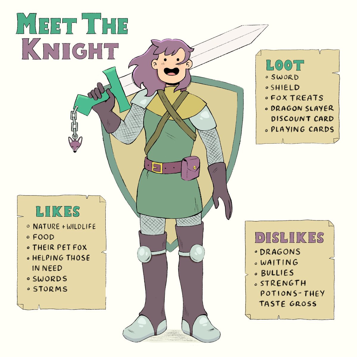 Which colour scheme is your favourite? :) #characterdesign #colourscheme #illustration #illustrator #knight #femaleknight