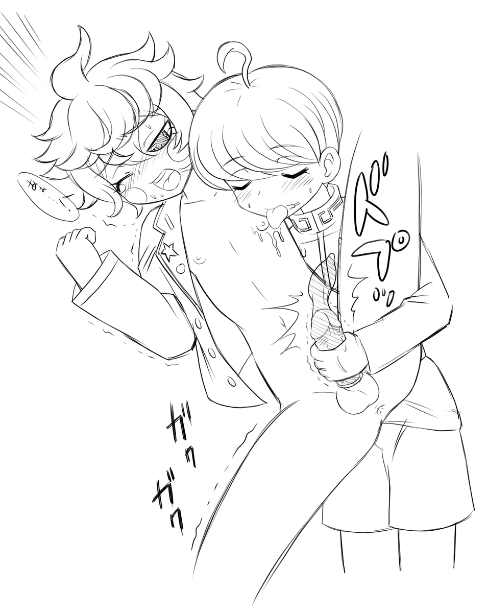 手コキ探偵ユーマ&デスヒコ妄想らくがき(卑しい心の結晶体な人向け) 