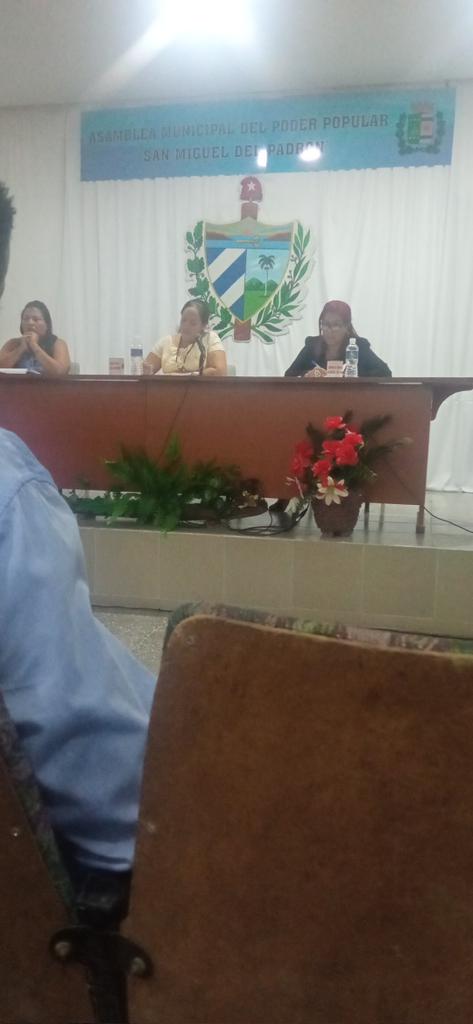 Participación como funcionarios del <a href="/MEP_CUBA/">Ministerio de Economía y Planificación de Cuba</a> en la AMPP del municipio San Miguel del Padrón, con una activa participación de sus delegados, analizando temas de prioridad para la población, así como la aprobación del anteproyecto del Plan y Presupuesto de la economía para el 2024