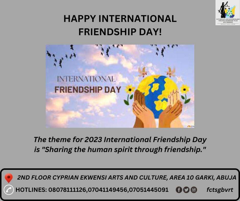 FCT-Sexual and Gender Based Violence Response Team tweet media