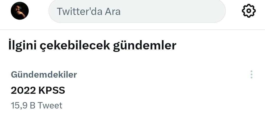 Saygıdeğer ÖĞRETMENLERİM❤️
Gündeme girdik 💪
Şimdi daha güçlü ses çıkarmalıyız 💪
"2022 KPSS" vurgusunu özellikle yapın
 Ek atama bizim hakkımızdır 🙏
<a href="/RTErdogan/">Recep Tayyip Erdoğan</a> <a href="/Yusuf__Tekin/">Yusuf Tekin</a> <a href="/omurfatih/">Ömür Fatih Karakullukçu</a> <a href="/cftcblnt/">Bülent ÇİFTCİ</a> <a href="/tcbestepe/">T.C. Cumhurbaşkanlığı</a> <a href="/tcmeb/">Millî Eğitim Bakanlığı</a>
#Hükümet2022EkSözünüTutmalı