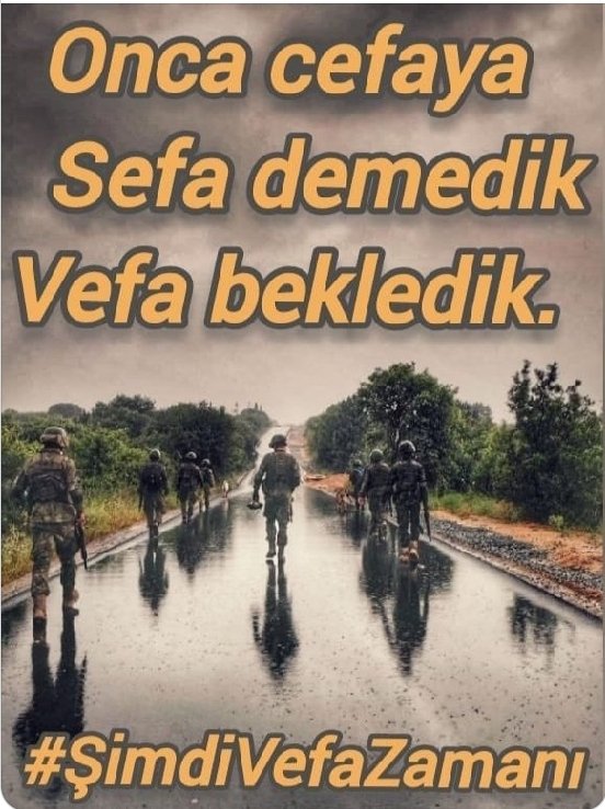 TrkanAldemir2's tweet photo. “Kendi öz yurdum da, biz miyiz garip!”

Uzman Çavuşlar ve aileleri belirsizlikten bıktı net bir cevap istiyoruz mesleki güvencemiz olacakmı olmuyacak mı?

@RTErdogan 
@AliYerlikaya
@dijital 
@alitilkici38
#UzmanÇavuş https://t.co/tdJZ58AhlZ