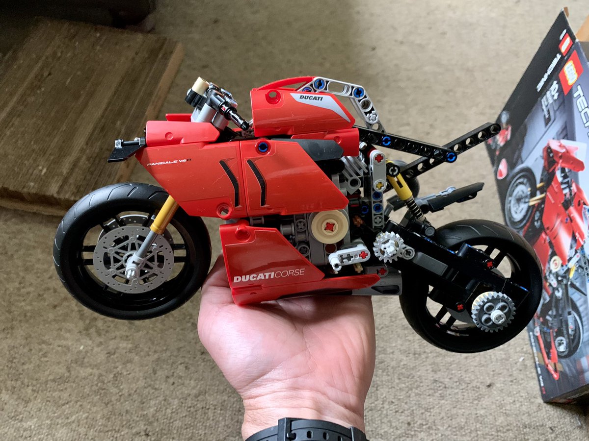 1colincooper's tweet photo. @rawlimark Note to self: check VERY CAREFULLY which parts are needed on your Lego model! 🫣
I’m part way through building this &amp; just discovered that the bit circled in blue is wrong and should be a shorter one. To sort it out I’m gonna have to take it back almost  to the start. 🤦🏻‍♂️🙄 https://t.co/ZGMmGQt2mJ