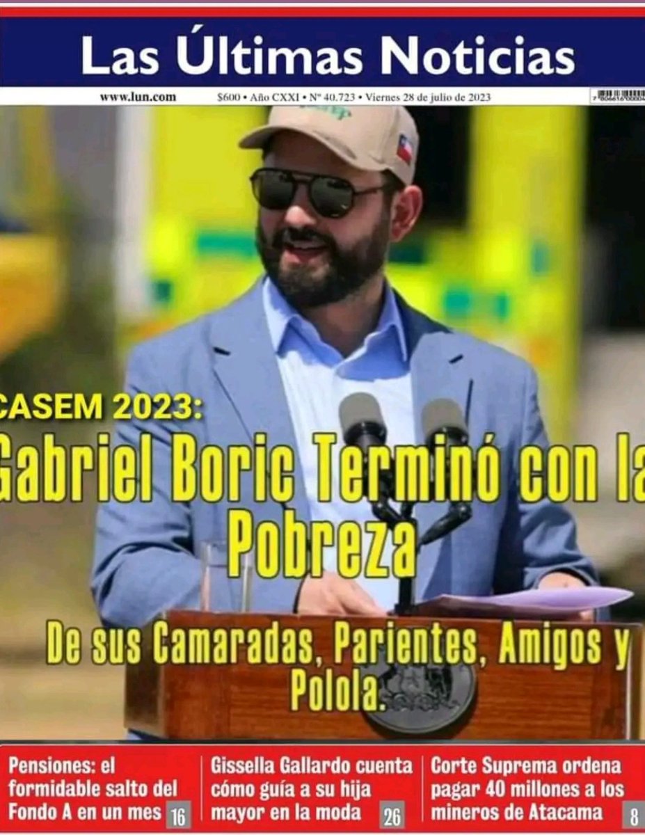 G7Hugo's tweet photo. Buenos días..., a costa de los más pobres https://t.co/MdEdupvGEN