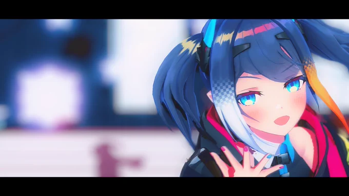 #今月作ったMMDを晒そう 今月はバインちゃん月でした