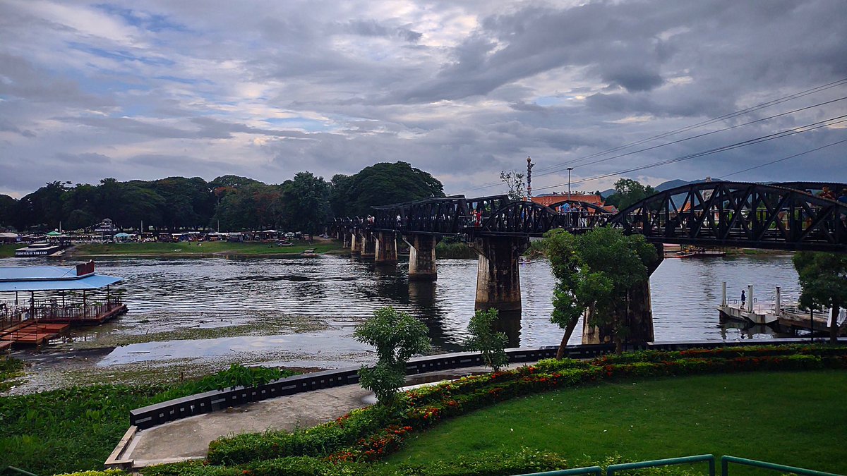 Nanee_1941's tweet photo. The Bridge on the River Kwai + steam locomotive https://t.co/akN2piXpwy