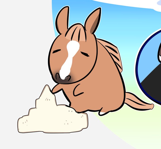 「1koma horse tail」 illustration images(Latest)