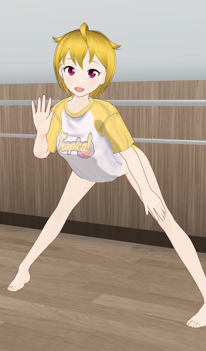 ContortionFun's tweet photo. 翼ちゃん誕生日おめでとう！！🎉🎊
ということで去年の誕生日に投稿した作品の続編を作りました！

①
「おはようございま〜す！今日はお時間空いてますよね？なのでこの前見せられなかった本気の前屈、お見せしちゃいますね！まずはちょっと脚を開いて…と」 https://t.co/5od3JgF7wd