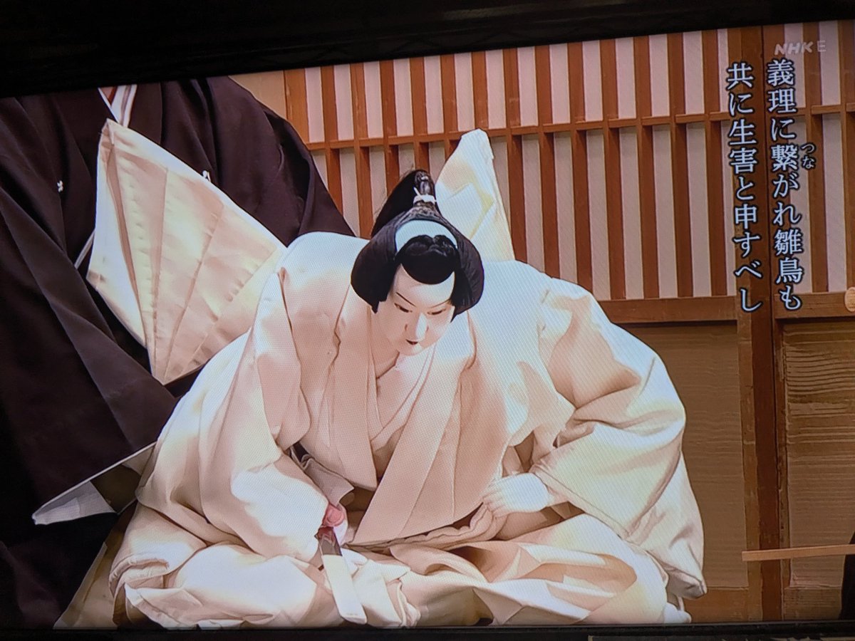 今夜はテレビで妹山背山の段を見ながら晩酌をしました。
やっぱり、いいですねえ。見に行きたかったです。

９月の国立劇場は歌舞伎でかかりますね。楽しみです。