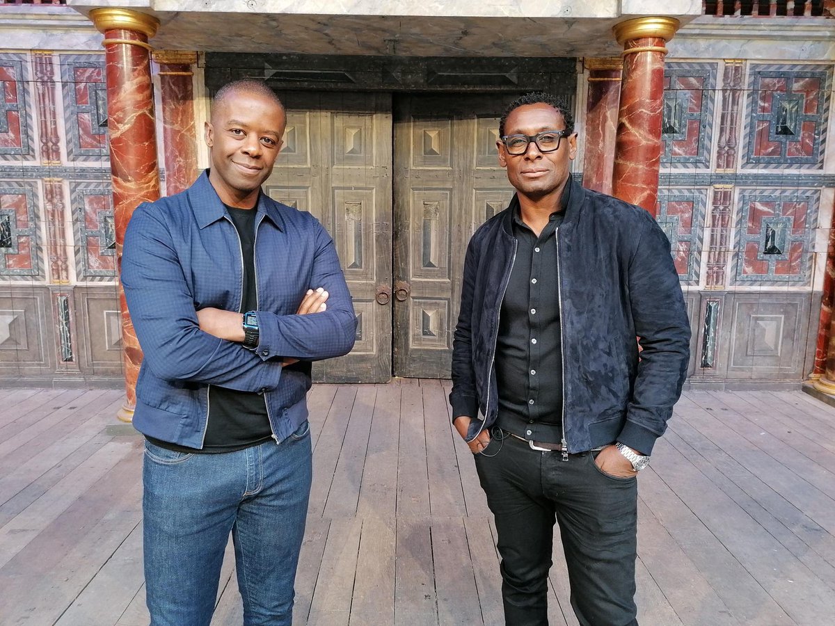 AdrianLester's tweet photo. It was great to talk to @DavidHarewood for his documentary on #blackface along with @DavidOlusoga and many others. It is a a fantastic, disturbing and informative documentary. Still available to watch on @BBCiPlayer https://t.co/omo0VB6GaM