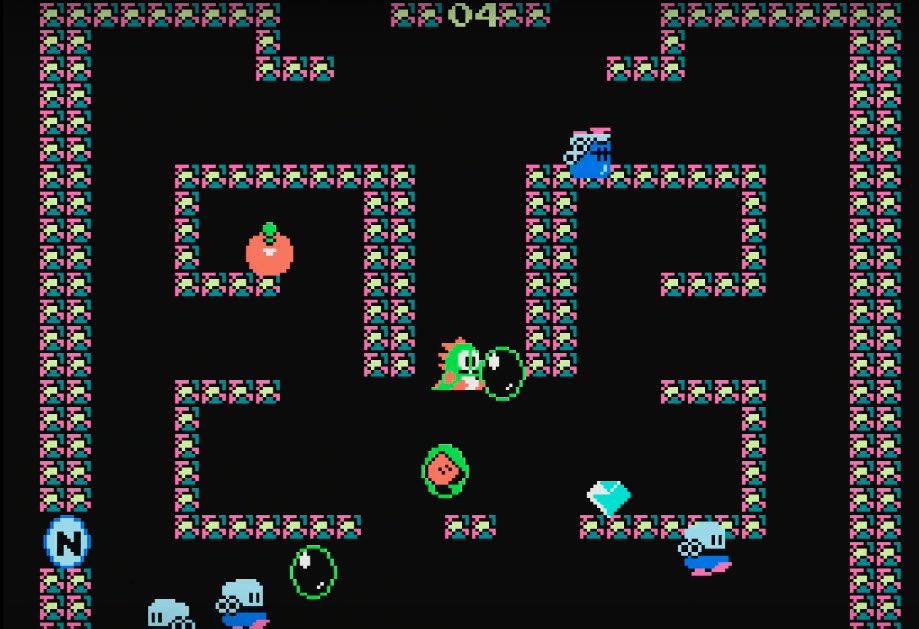 RETROVIDEOGAM's tweet photo. Bubble Bobble Nes 1986  #gaming, #jeuxvidéo, #gamer, #gamedev, #streaming, #esports, #gamersunite, #gamingcommunity, #videogames, #gaminglife, #gamenews, #nes, #nintendo, #bubblebobble https://t.co/uQwAlEujfI