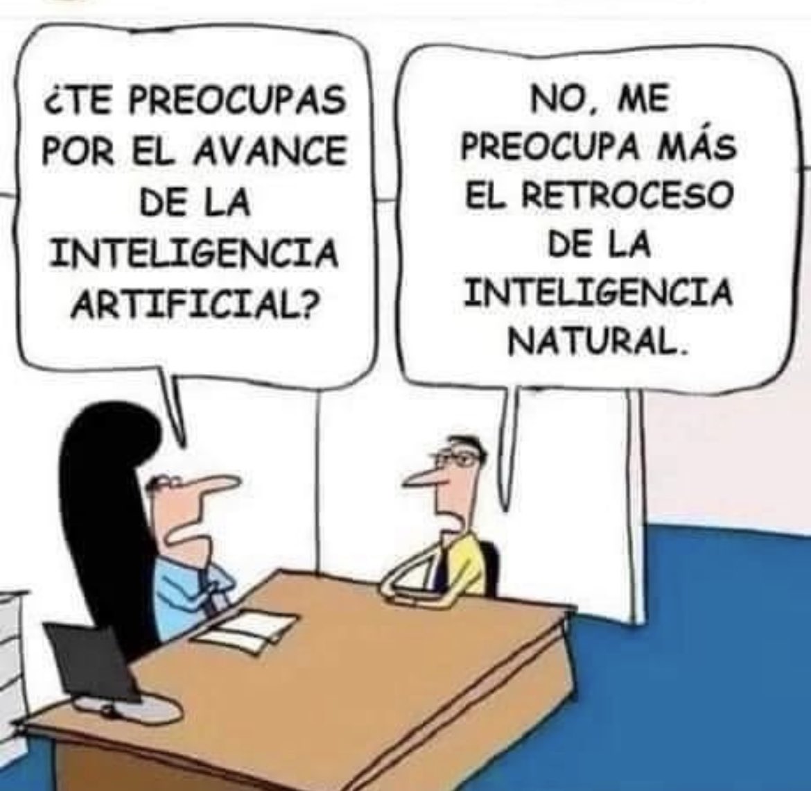 PaulaFdezOchoa's tweet photo. Inteligencia https://t.co/vdSmIyLzxk