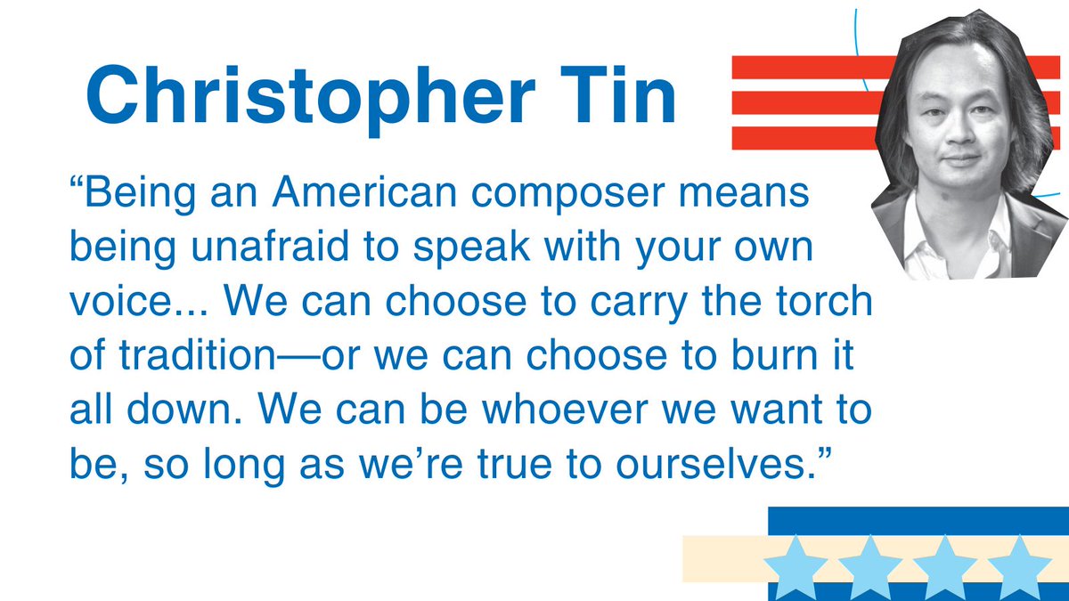 California-born composer @christophertin is widely known for his worldly choral anthems, including “To Shiver the Sky,” which tackles the history of flight and space exploration.🚀 Watch @Danielledeniese perform “Courage,” set to poetry by Amelia Earhart: youtu.be/X5n8yOcwfN4