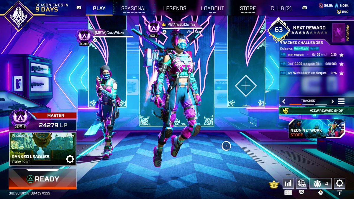 YaBoiChaiTea's tweet photo. WE PURPLE GANG AYYYYYYYY😈😈 @CrazyWizza @anaya_noah @PapaAroi #ApexLegends https://t.co/vRz4mOFXan