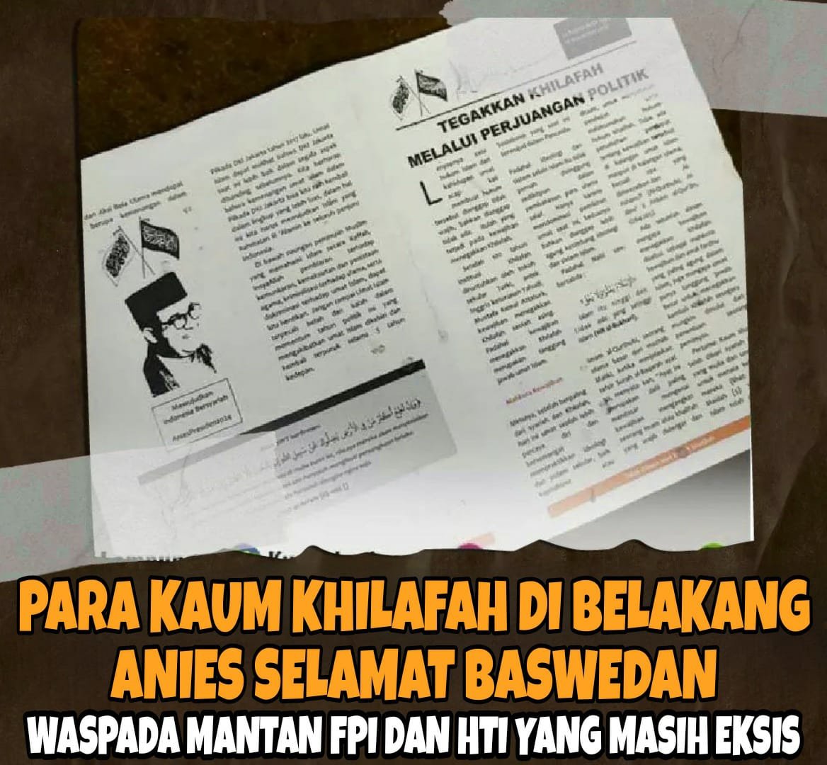 OkeOce69's tweet image. Waspada Anies menggunakan kelompok radikal untuk mengeruk suara dalam pemilu.
Cara kotor untuk orang yang  kotor dan tanpa prestasi
#Anies #HTI #Tolol #besoksenin