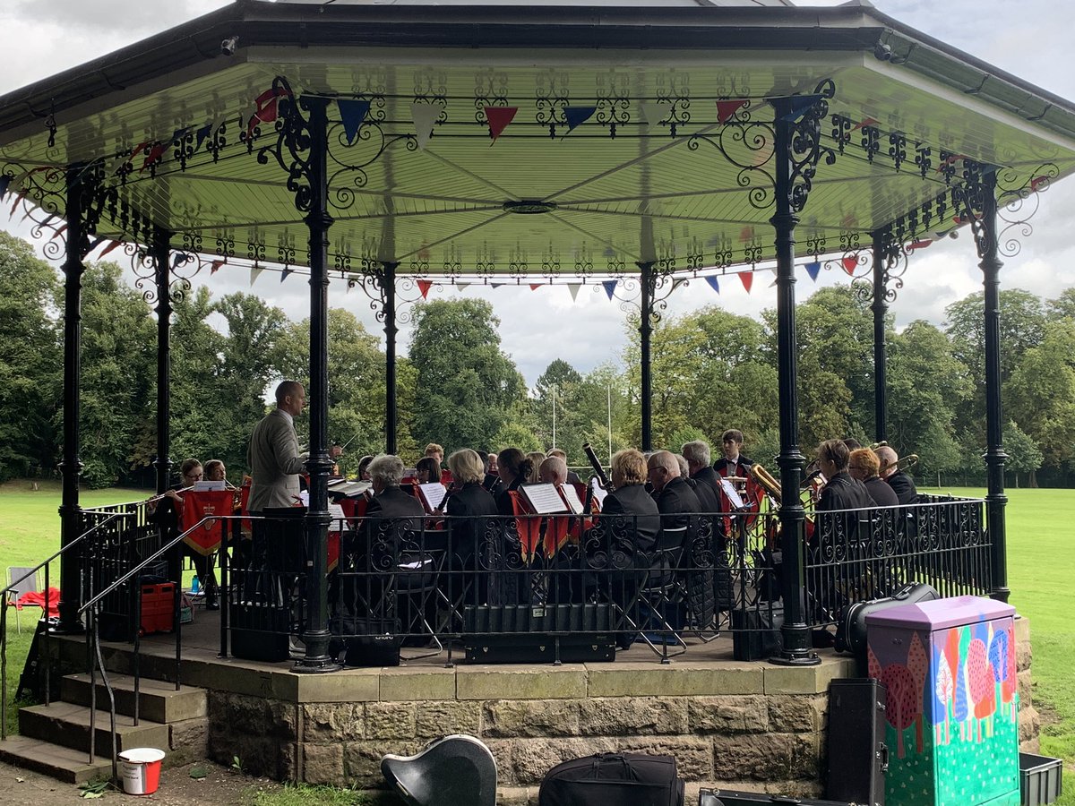 CongletonPark's tweet image. This weeks Brass on the Green within Congleton Park has commenced - the weather looks good, come join us for this #FREEevent #brassonthegrass #focp #Congleton