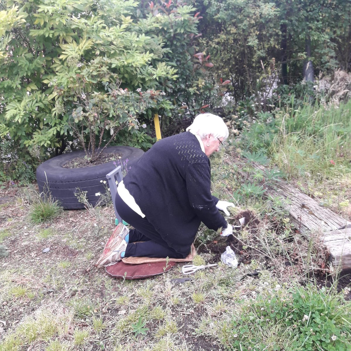 BroadheathGroup's tweet photo. A big thank you to all the volunteers who took a couple of hours out of their Sunday to help make a start on clearing up this space.  Thankfully the weather was with us and it’s beginning to take shape 👍#Broadheath @AsdaCommunity  @SBrookPreSchool https://t.co/baN12nEHMY