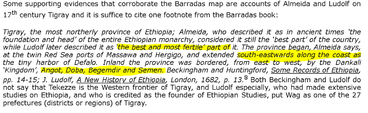 Negasi_Awetehey's tweet photo. 17th century Almeida:
``Tigray, province of #Ethiopia, is the ‘best part’ of the country; Ludolf also described it as ‘the best & most fertile’.
It was bordered, from east-west, by the #Dankali, #Angot, #Doba, #Begemdir & #Semen.``
Eprdf´s #Tigray is 1/4 of its organic one. https://t.co/izE5eViSC2