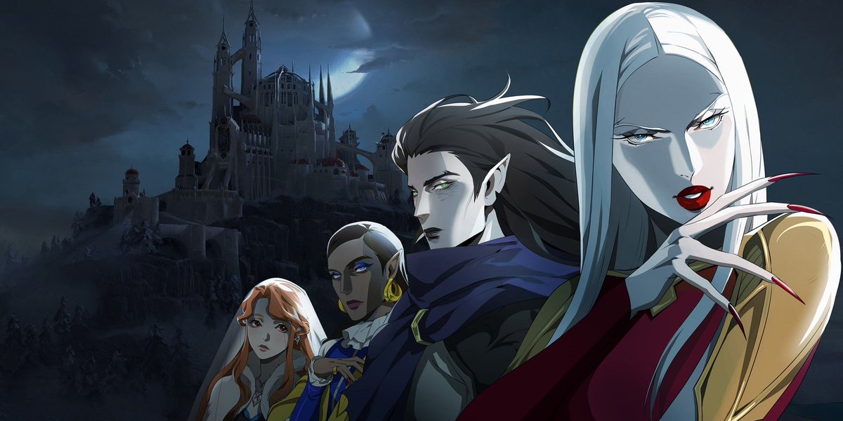 CVNocturneDaily's tweet photo. #Castlevania
#CouncilofSisters
#SistersSunday
🍷🍷🍷🍷 https://t.co/Vggwu8pDlF
