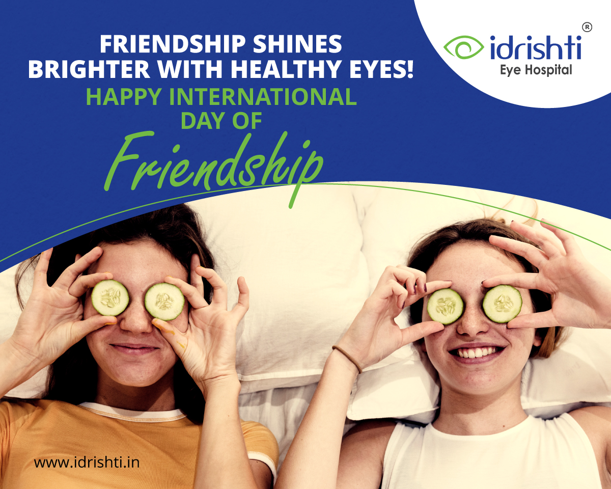 idrishtieyecare's tweet photo. On International Day of Friendship, let's celebrate the bonds that bring us together and remind ourselves to care for our friends' vision. At iDrishti, we're here to support and protect the gift of sight, so you can continue creating precious memories with your friends. https://t.co/8gAE9zJj4M