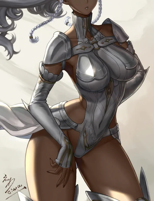 #目元より下で切り出すとエ口いらしいオリジナルキャラから～どうでしょう? 
