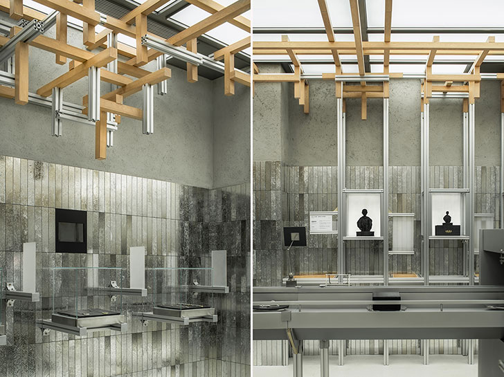 IndiaArtnDesign's tweet photo. #AtmosphereArchitects craft the characteristic wood-and-metal ceiling here to mimic the unrestrained growth of a tree branching out. https://t.co/hYhMmIv5Jw https://t.co/GSFeTLgb3Z