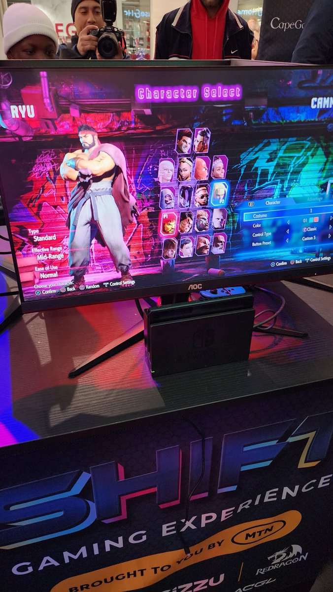 Rocking Ryu in support of the goat <a href="/lucatucconi/">RoBoHoBo</a> <a href="/AfricanGaming/">ACGL</a> #shiftgamingexperience