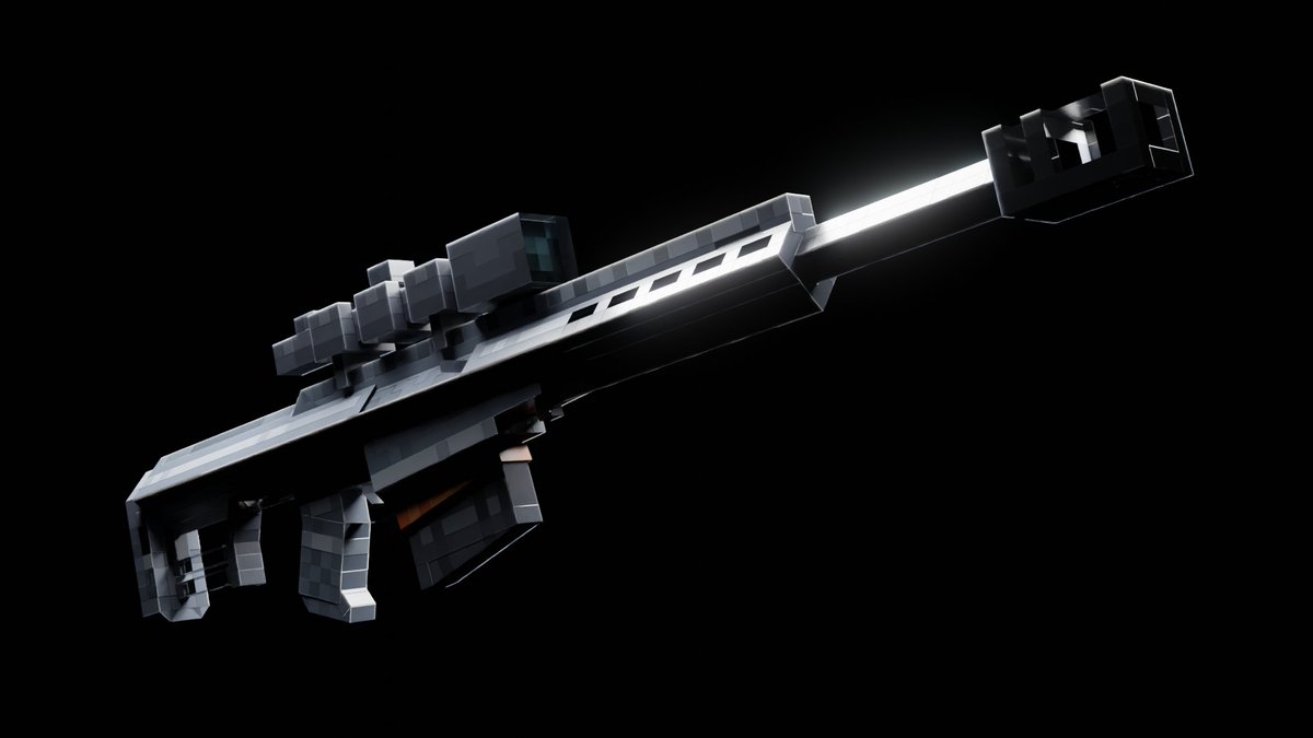 MoltenPixelMc's tweet image. 💥Introducing the Barrett M82 to GunBox!
This anti-material rifle delivers powerful one-hit shots against most mobs. Customize it with various attachments to your liking and become a formidable marksman.
Stay tuned for updates! #Gunbox #MinecraftModding #mcbe #MinecraftAddons