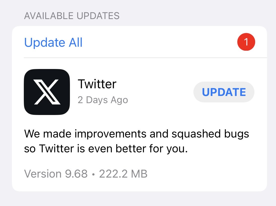 Not too comfortable with this update... is it the final nail on the coffin of the little blue birdie? In doubt, shall hold off for a while...