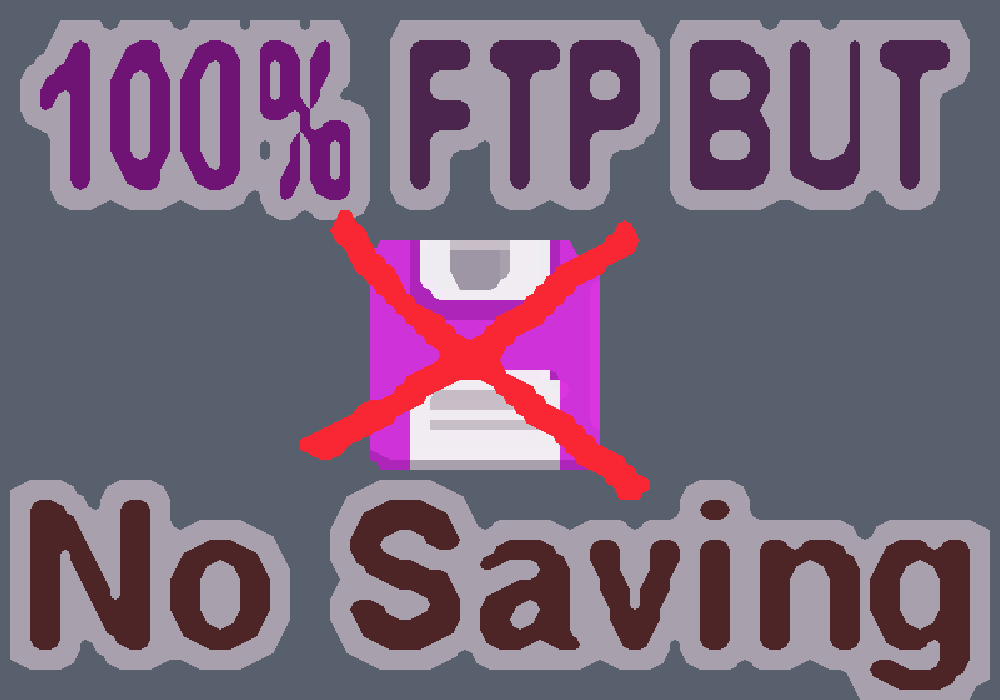 ByCubed7's tweet photo. While I'm still awake, what are your thoughts on having FTP demos released with no way to save anything?
That way you're still able to play all/most of the content, but you just can't close the game without restarting 🤔
#gamedev #gaming #indiegames https://t.co/H14ReiI7dW