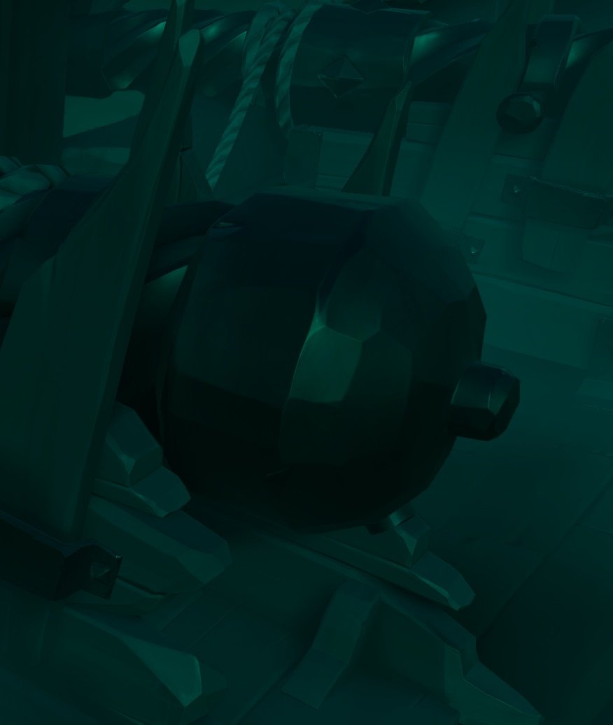 M3meSaurusRex's tweet photo. Hi! Here to remind you that the cannons on the Ferry of the Damned are upside-down 🙃🤭
#SeaOfThieves https://t.co/E5rk7pAe74