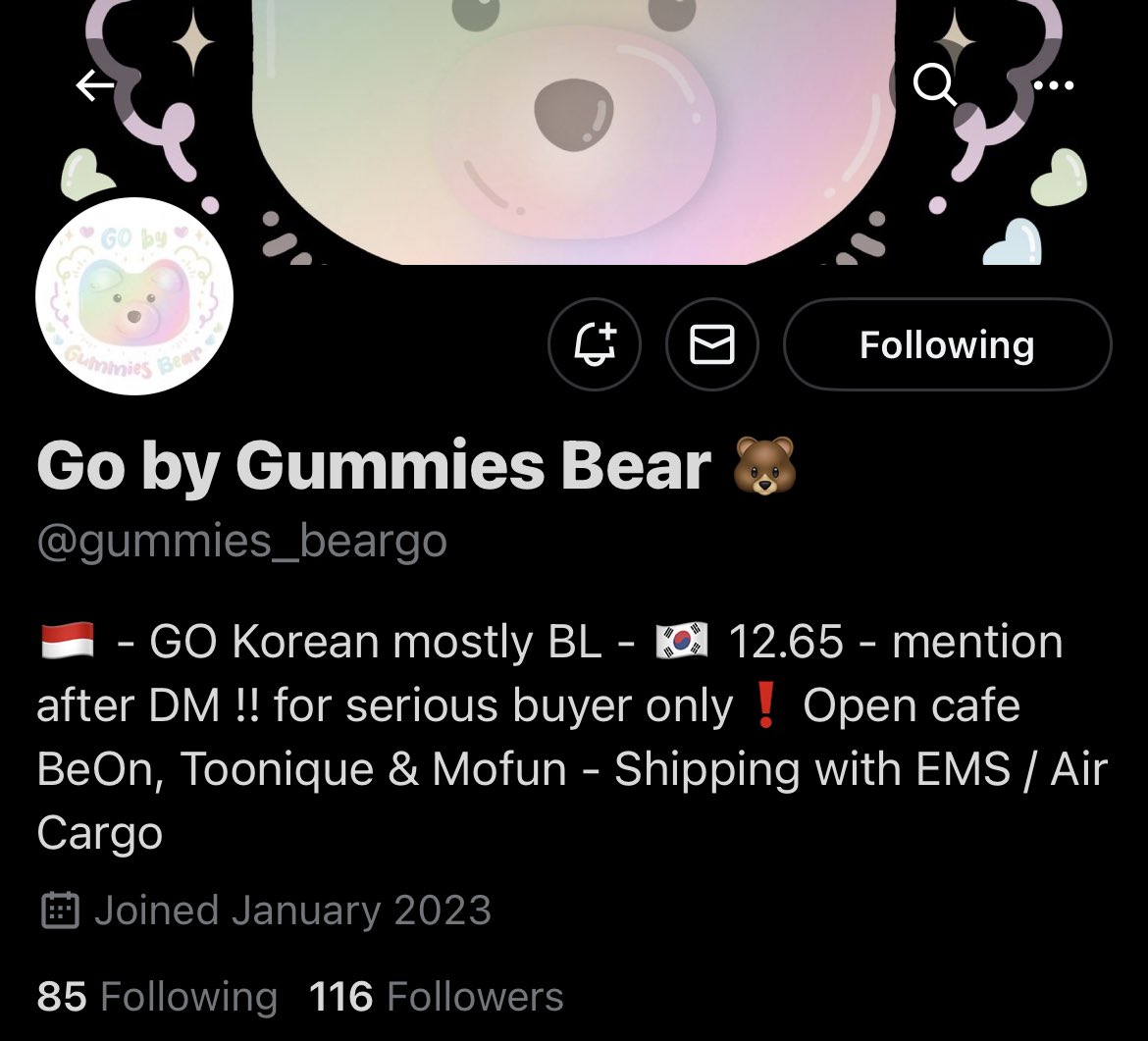 daryeve_'s tweet photo. @gummies_beargo donee https://t.co/F2FE1Pu9Ss