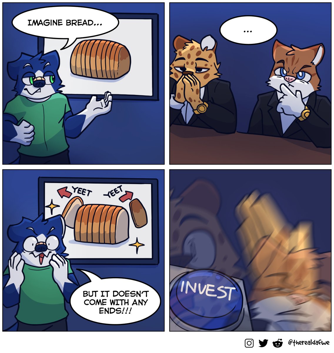 Why isn't this a thing already, just turn the ends into bread crumbs or something qwq